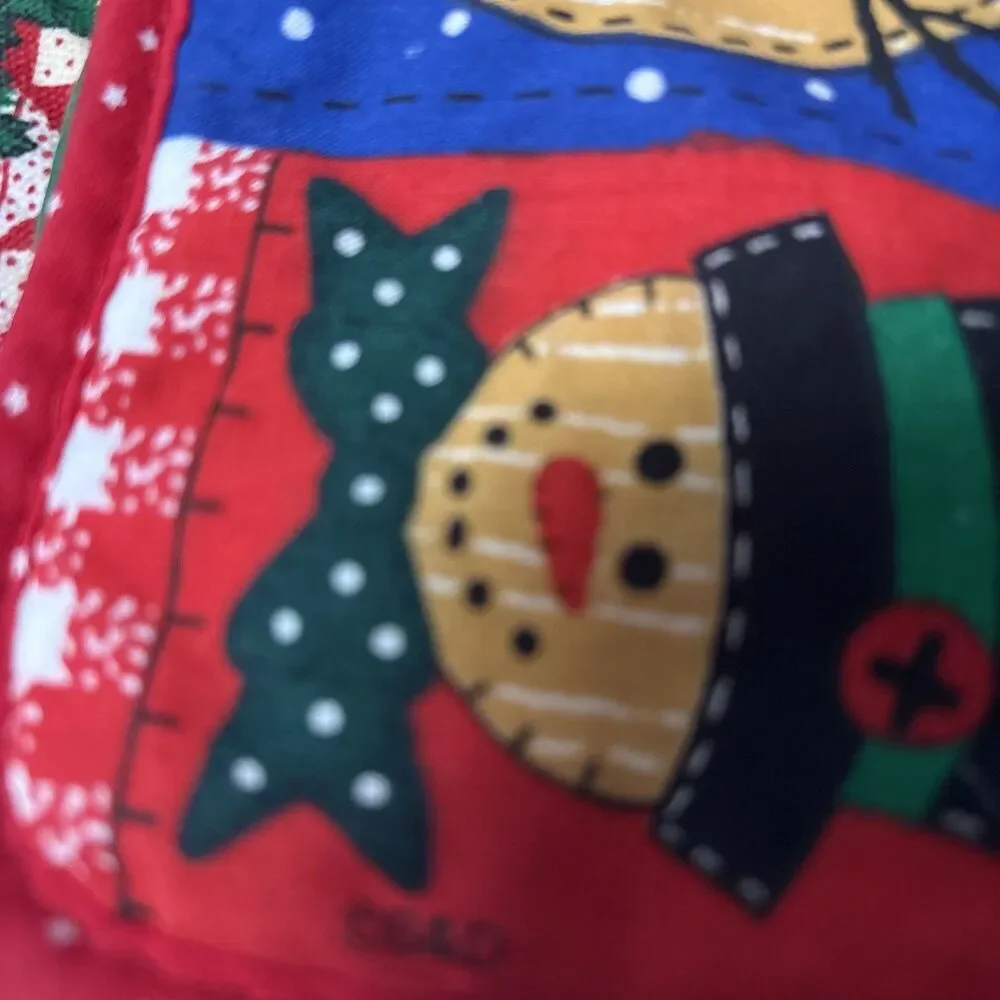Vintage 80’s/90’s B&D Christmas Potholders Lot 4 RARE Toy Shop, Teddy, Bow Fruit